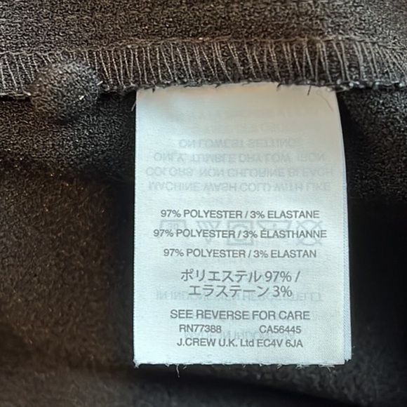 Madewell Peplum Flutter Sleeve Top Black Women’s Size Small - Picture 5 of 9